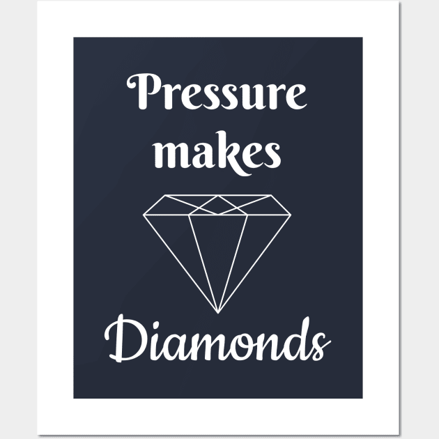 Diamonds created by pressure best sale